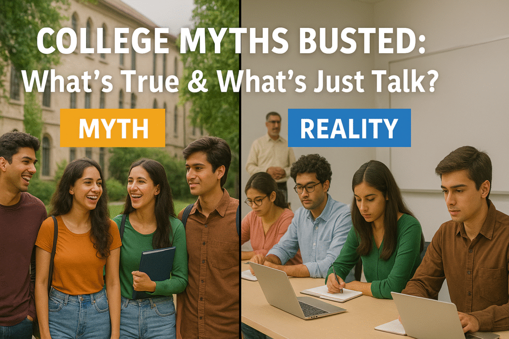 Degree College Myths vs. Reality: What You’ve Heard vs. What Actually Happens