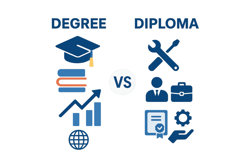 Degree vs. Diploma: Which is the Right Choice After 12th?