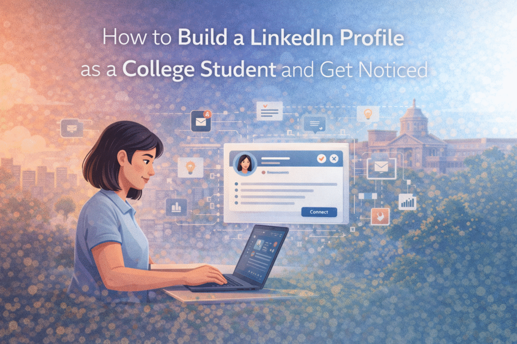 How to Build a LinkedIn Profile as a College Student and Get Noticed