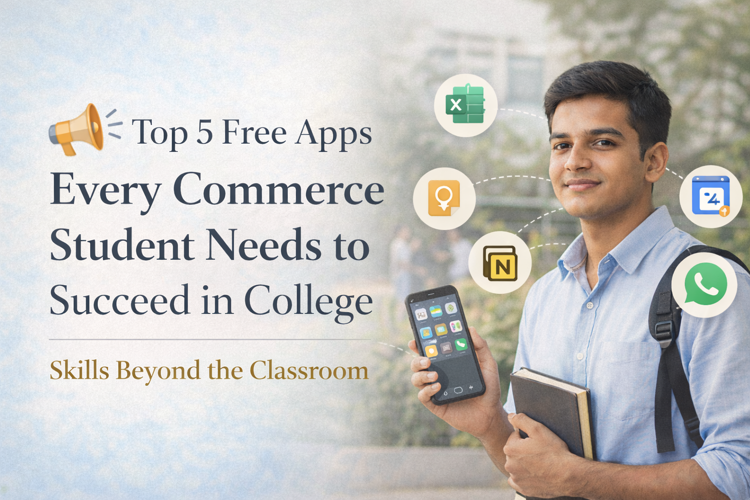 Top 5 Free Apps Every Commerce Student