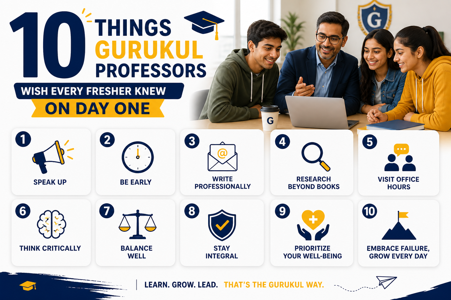 10 Things Gurukul Professors