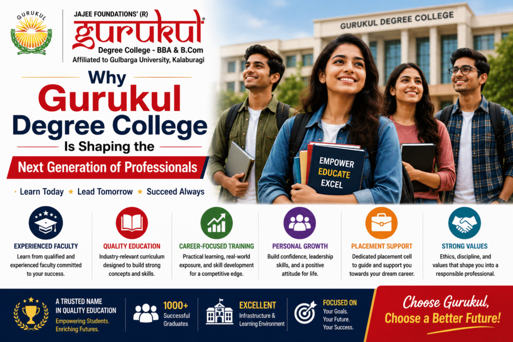 Why Gurukul Degree College Is Shaping the Next Generation of Professionals
