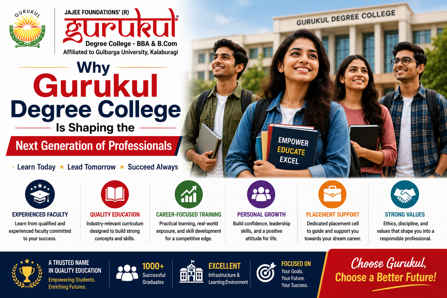 Why Gurukul Degree College