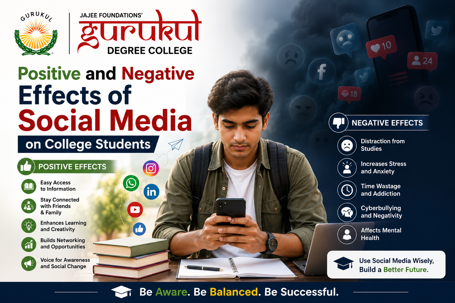 Effects of Social Media on College Students