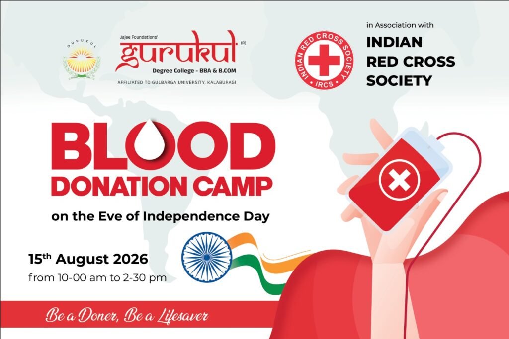 Blood Donation Camp at Gurukul Degree College