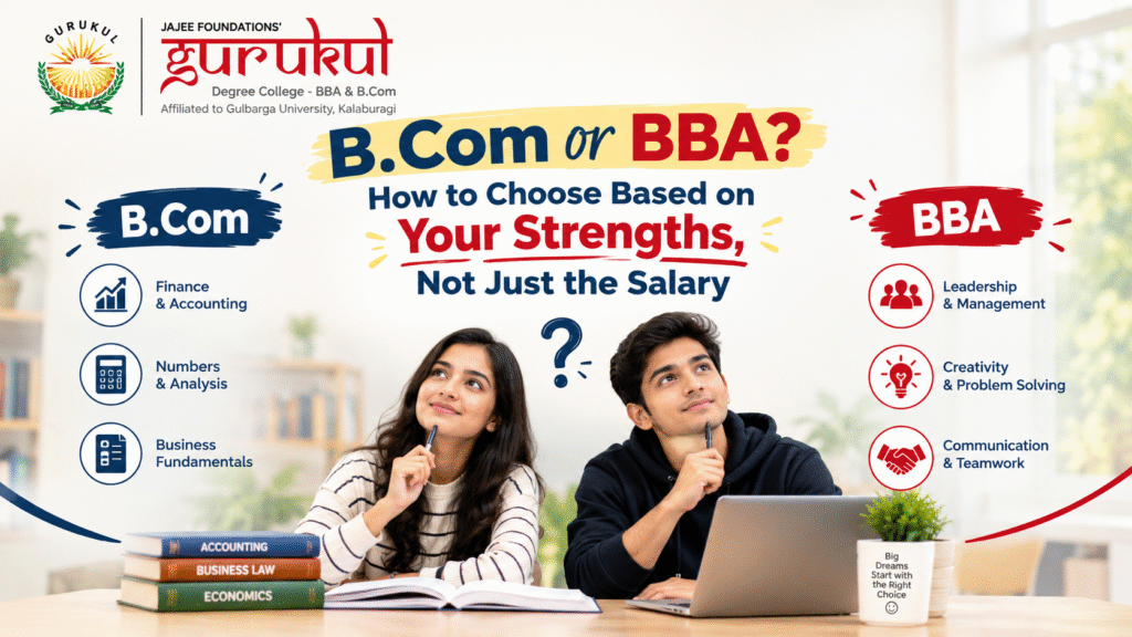 B.Com or BBA? How to Choose Based on Your Strengths, Not Just the Salary