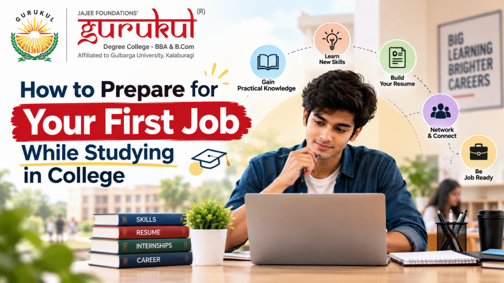 How to Prepare for Your First Job While Studying in College