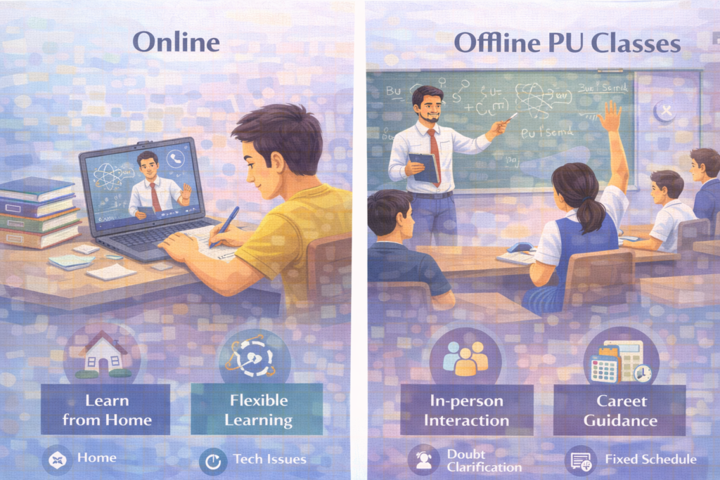 Online vs Offline PU Classes