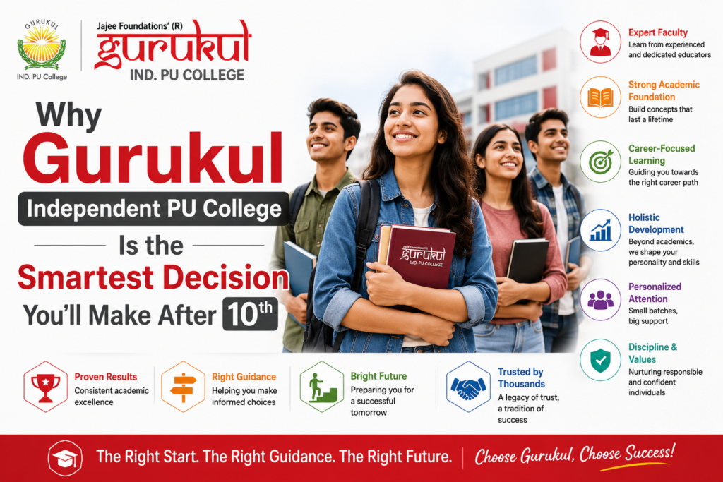 Gurukul Independent PU College Is the Smartest Decision