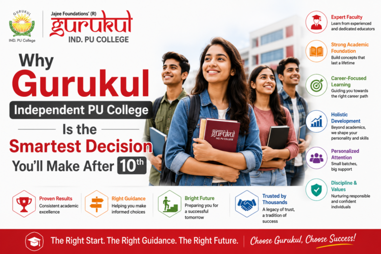 Gurukul Independent PU College Is the Smartest Decision