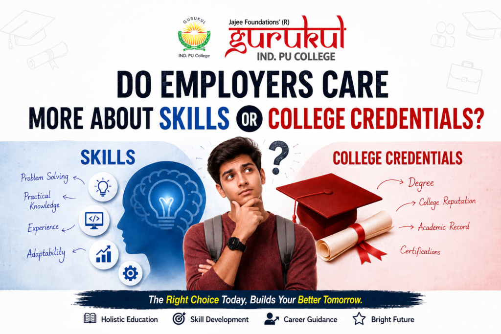 Do employers care more about skills