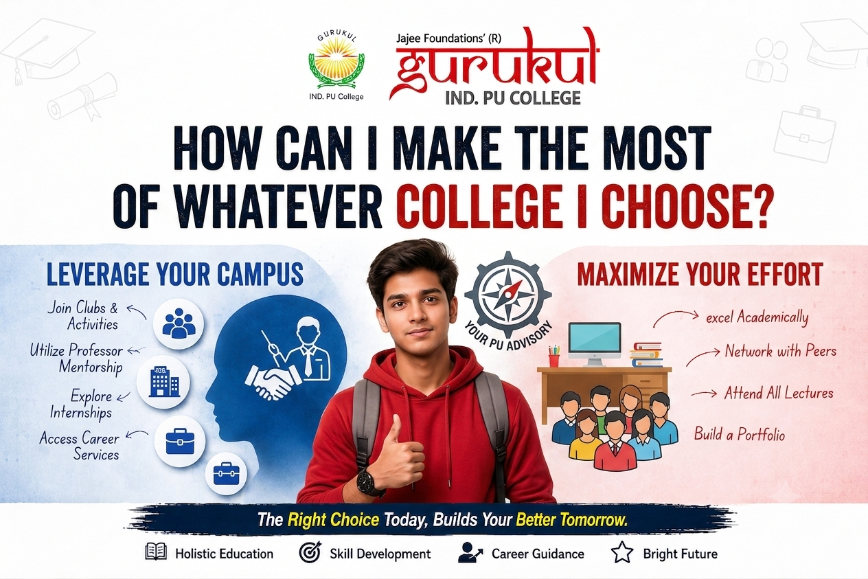 How can I make the most of whatever college I choose?