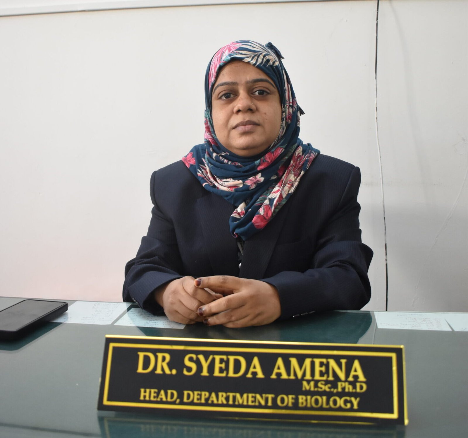 BIOLOGY DEPARTMENT  